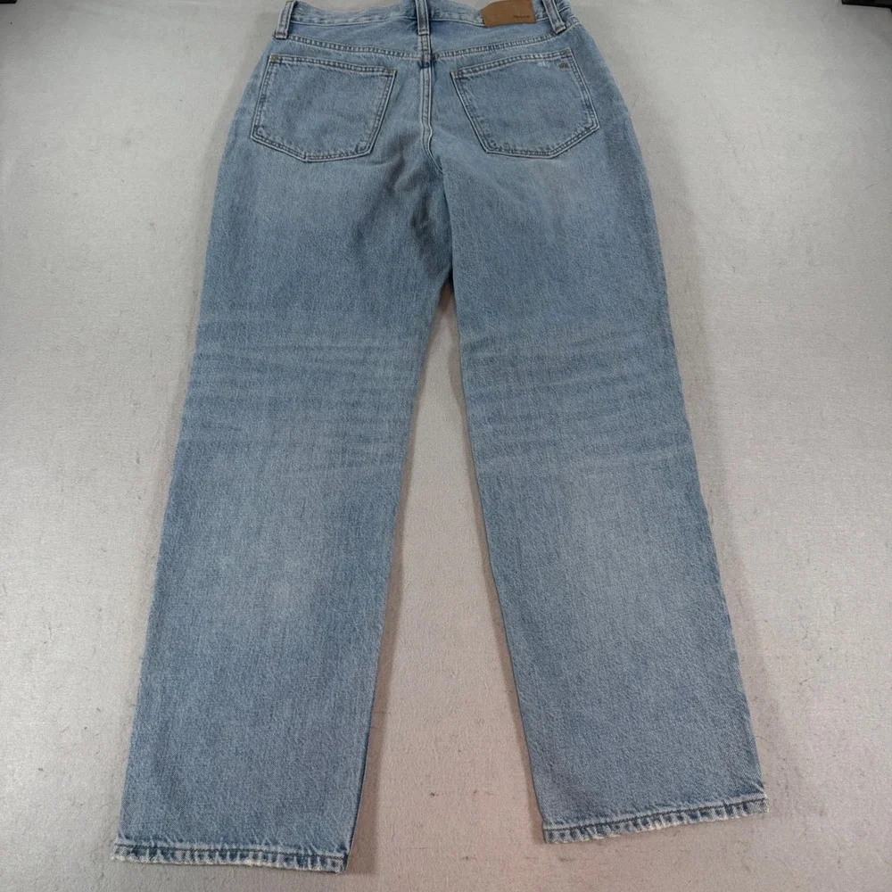 Madewell Perfect Vintage Straight Jeans Womens 27 Distressed